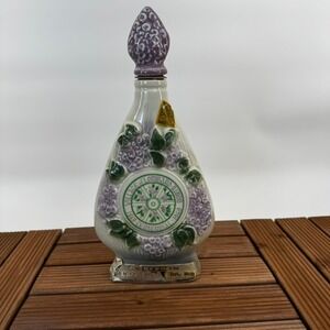 Vtg Beam Bourbon Whiskey Decanter Lombard Illinois Centennial 1869 1969